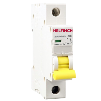 Miniature circuit-breaker (MCB), 1P, C curve, 32000A (32 Amp)